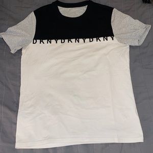 White and black DKNY Tee